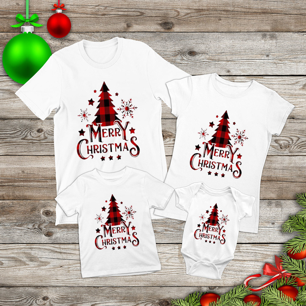 Plant Parent T Shirt - ครอบครัวคริสต์มาสชุดจับคู่ Xmas Party ของขวัญแม่ลูกสาวพ่อลูกชายเสื้อยืด + เด็กครอบครัวลำลองดู