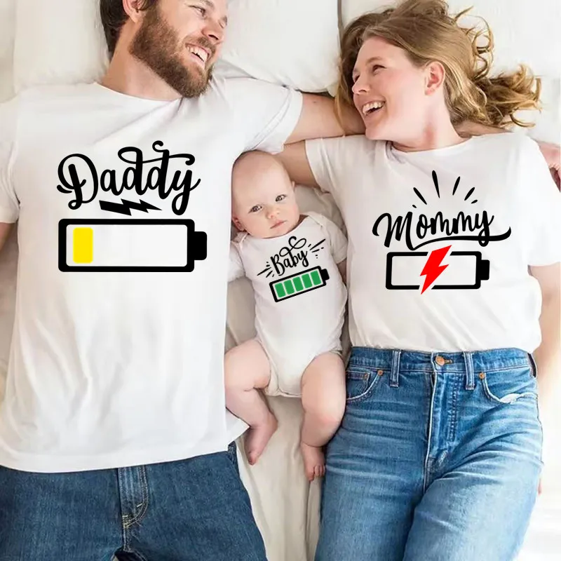 Plant Parent T Shirt - เสื้อยืดครอบครัวลายตลก แม่ พ่อ ลูกชาย ลูกสาว เสื้อคู่สำหรับครอบครัว