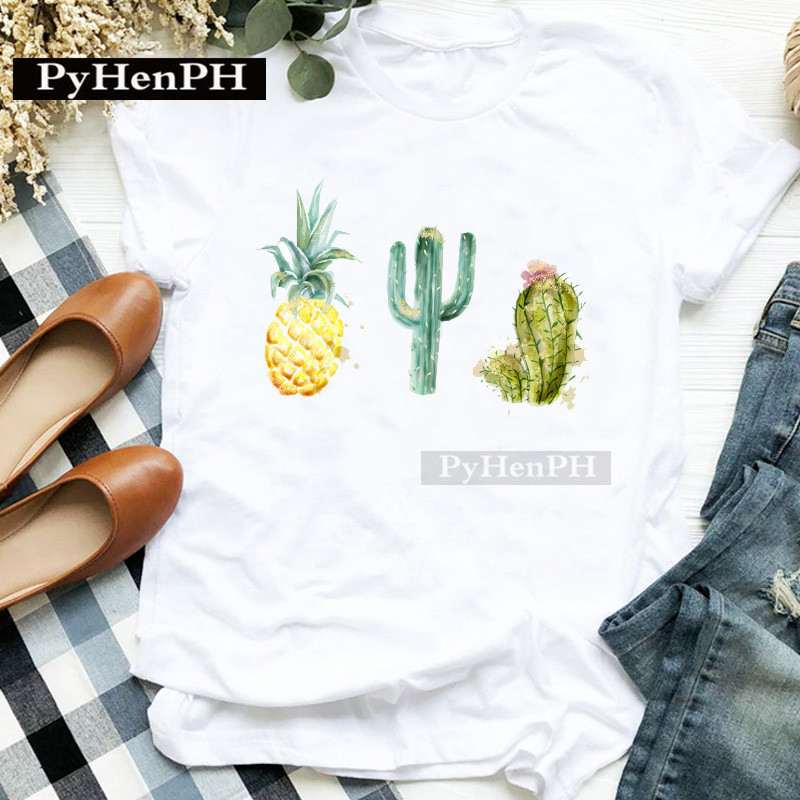 เสื้อยืดแฟชั่นลายกระบองเพชร แข - Plant Parent T Shirt บทวิจารณ์และราคา