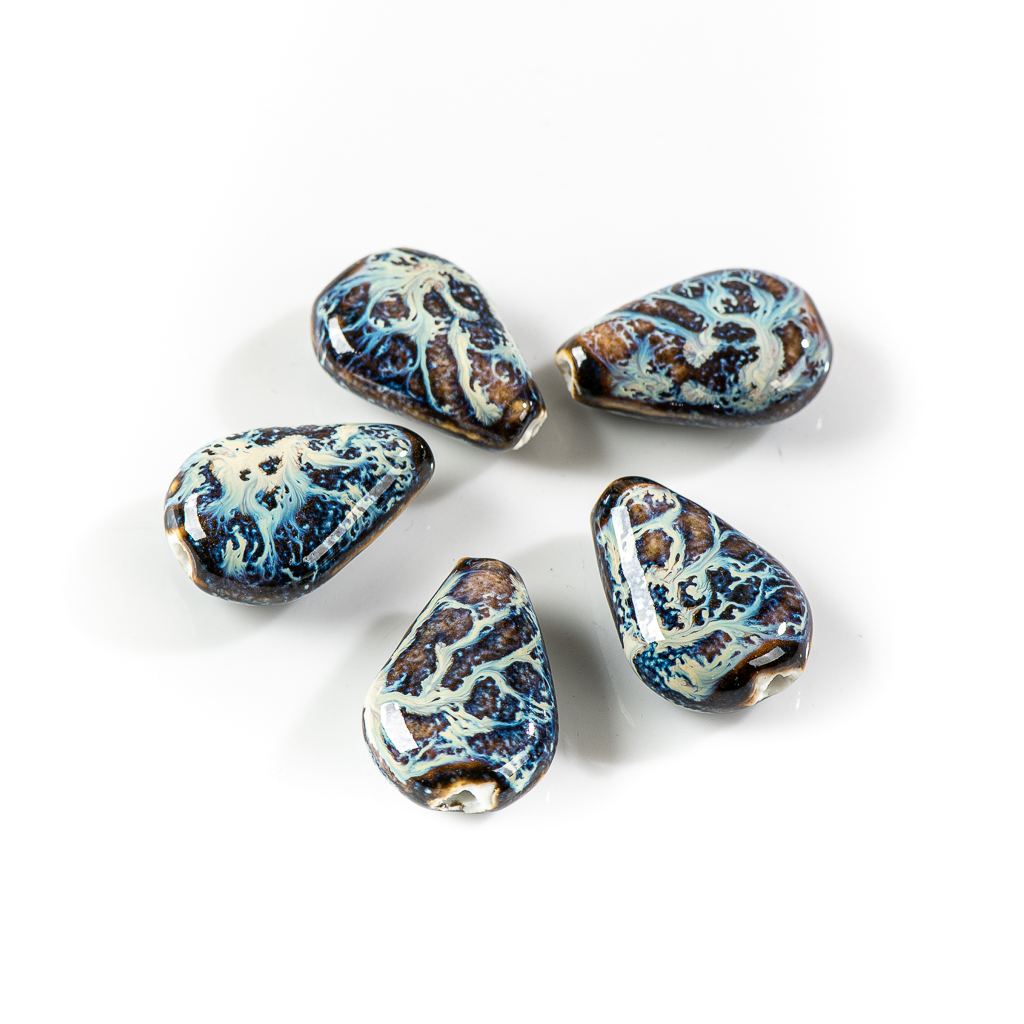 28 #5Pcs Retro สีน้ำ Drop เซรา - Snake Plant Ceramic บทวิจารณ์และราคา