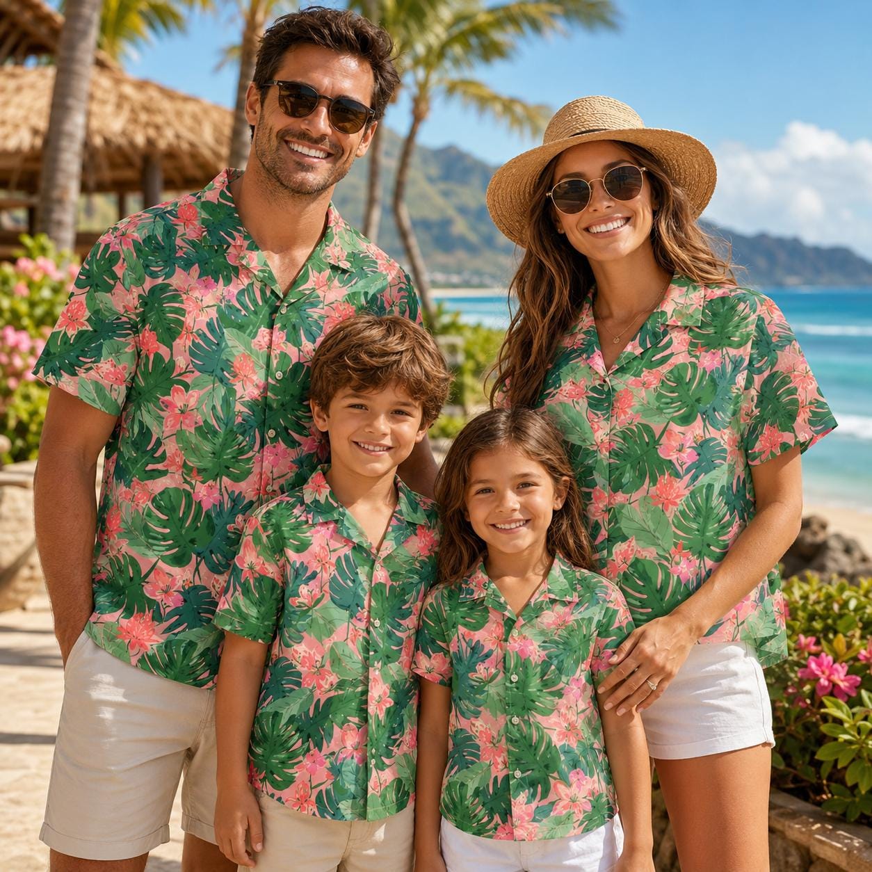 เสื้อเชิ้ตเด็กสไตล์ฮาวาย ลายพื - Plant Parent Free บทวิจารณ์และราคา